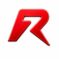 Modern glossy red Rokda7 gaming logo with a clean white background, suitable for gaming app, esports brand, and website icon.